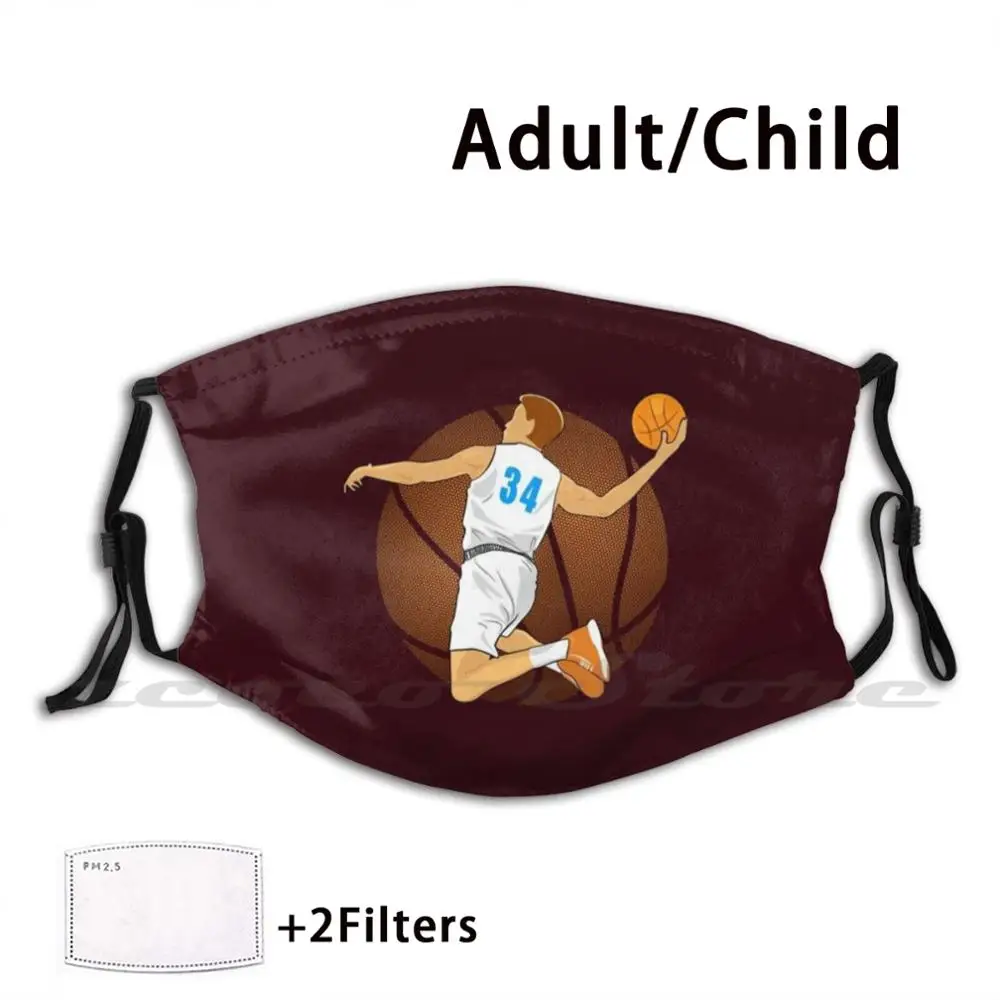 Basketball Player Ii Mask DIY Washable Filter Pm2.5 Mouth Trending Basketball Basketball Team Slam Ball Play
Basketball Player Ii Mask DIY Washable Filter Pm2.5 Mouth Trending Basketball Basketball Team Slam Ball Play