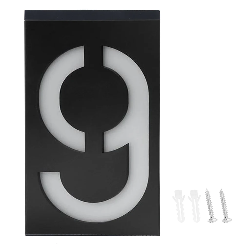 Outdoor Solar Power LED Number Sign Light House Hotel Store Door Address Lights Plate(Number 9) Sign Sign Sign Sign Sign Sign
Outdoor Solar Power LED Number Sign Light House Hotel Store Door Address Lights Plate(Number 9) Sign Sign Sign Sign Sign Sign