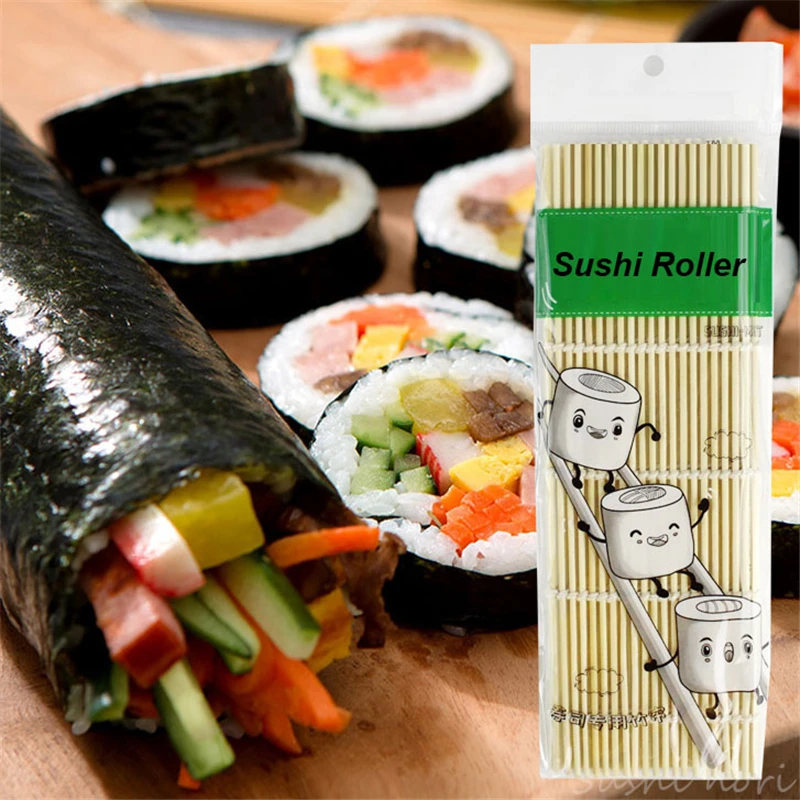 Sushi Tools Bamboo Rolling Mat Japanese Sushi Maker Tool DIY Sushi Mat Onigiri Rice Roller Hand Maker Kitchen Stuff Accessories
Sushi Tools Bamboo Rolling Mat Japanese Sushi Maker Tool DIY Sushi Mat Onigiri Rice Roller Hand Maker Kitchen Stuff Accessories