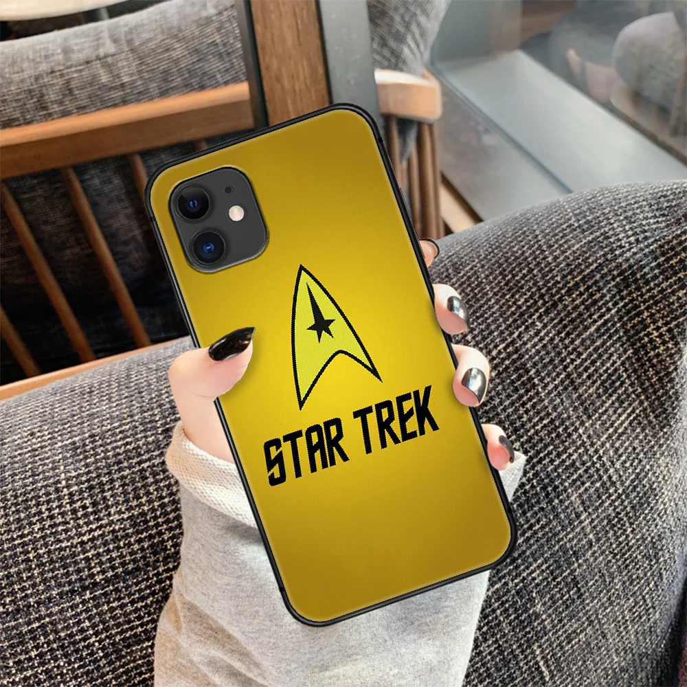 

Star Trek Phone Case Cover Hull For iphone 5 5s se 2020 6 6s 7 8 12 mini plus X XS XR 11 PRO MAX black Prime Pretty Funda Soft