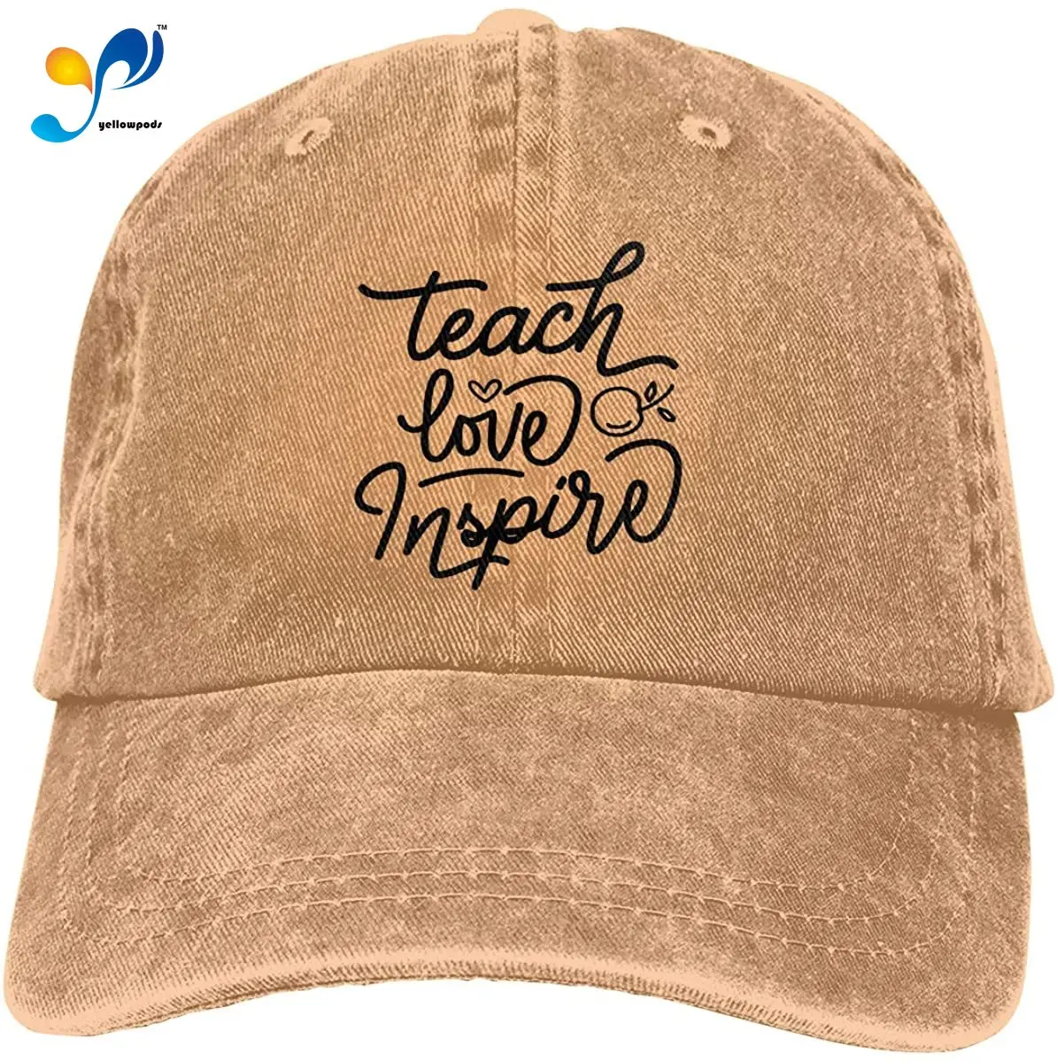 Teach Love Inspire Unisex Soft Casquette Cap Fashion Hat Vintage Adjustable Baseball Caps
Teach Love Inspire Unisex Soft Casquette Cap Fashion Hat Vintage Adjustable Baseball Caps