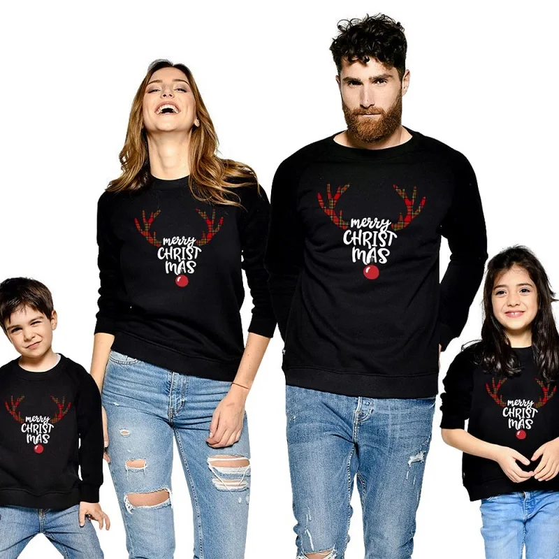 2021 Christmas Family Matching Sweatshirts Mom Baby Mommy and Me Xmas Clothes Father Mother Children Boys Girls Cotton Sweaters
2021 Christmas Family Matching Sweatshirts Mom Baby Mommy and Me Xmas Clothes Father Mother Children Boys Girls Cotton Sweaters