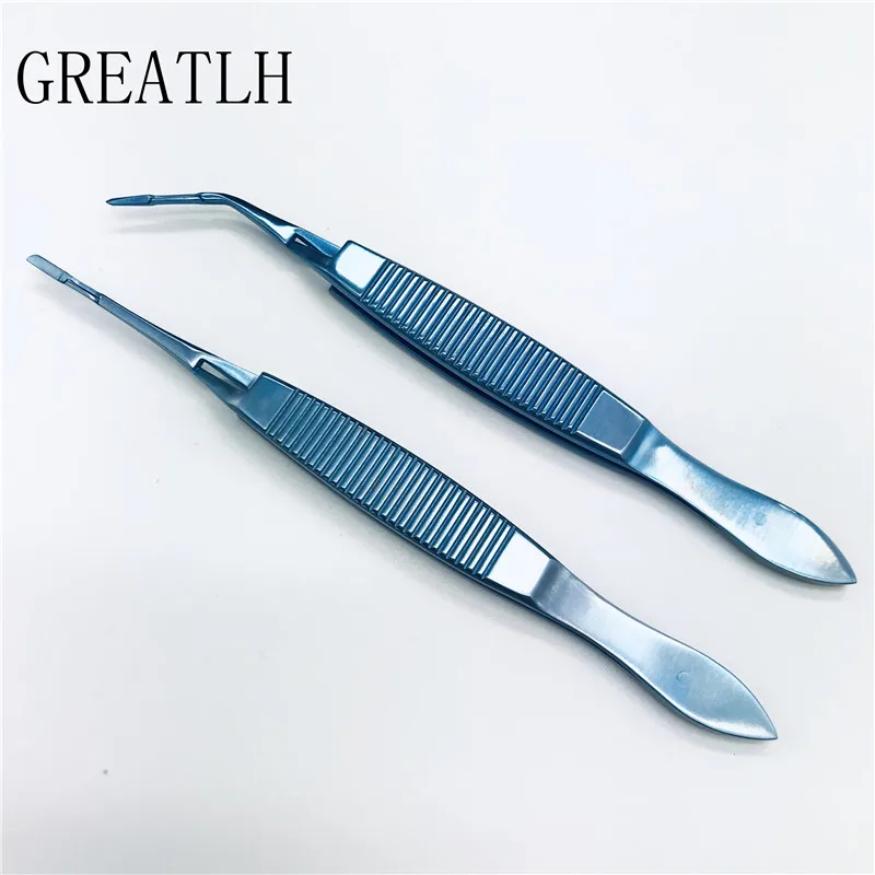 Akahoshi Prechopper Forceps Straight head Titanium ophthalmic surgical instrument
Akahoshi Prechopper Forceps Straight head Titanium ophthalmic surgical instrument