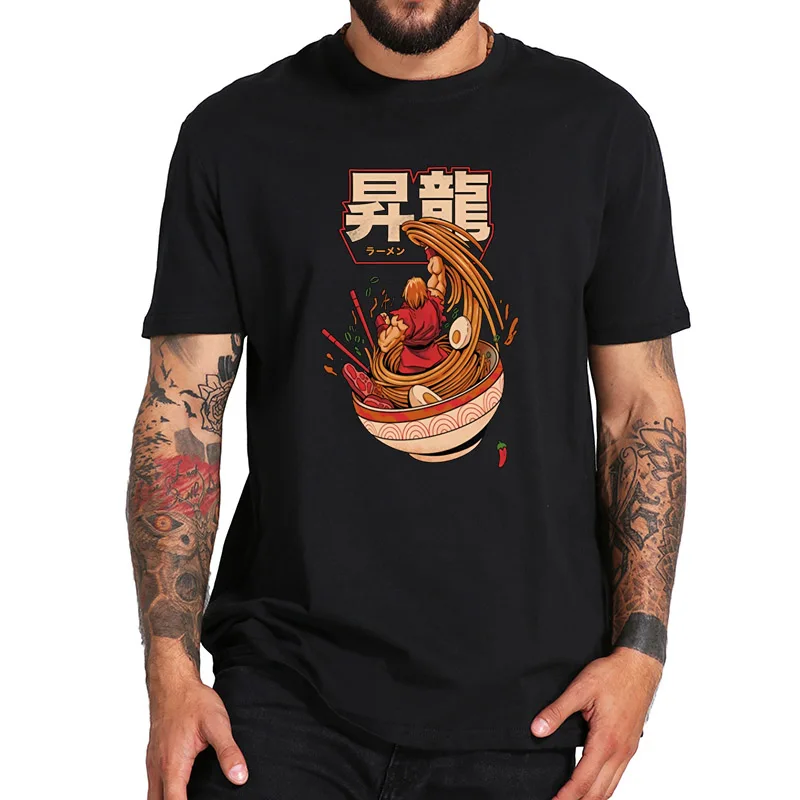Shoryuken T-shirt Parody Ramen Fighter Foodie Jaoanese Culture Video Game EU Size High Quality T Shirt
Shoryuken T-shirt Parody Ramen Fighter Foodie Jaoanese Culture Video Game EU Size High Quality T Shirt