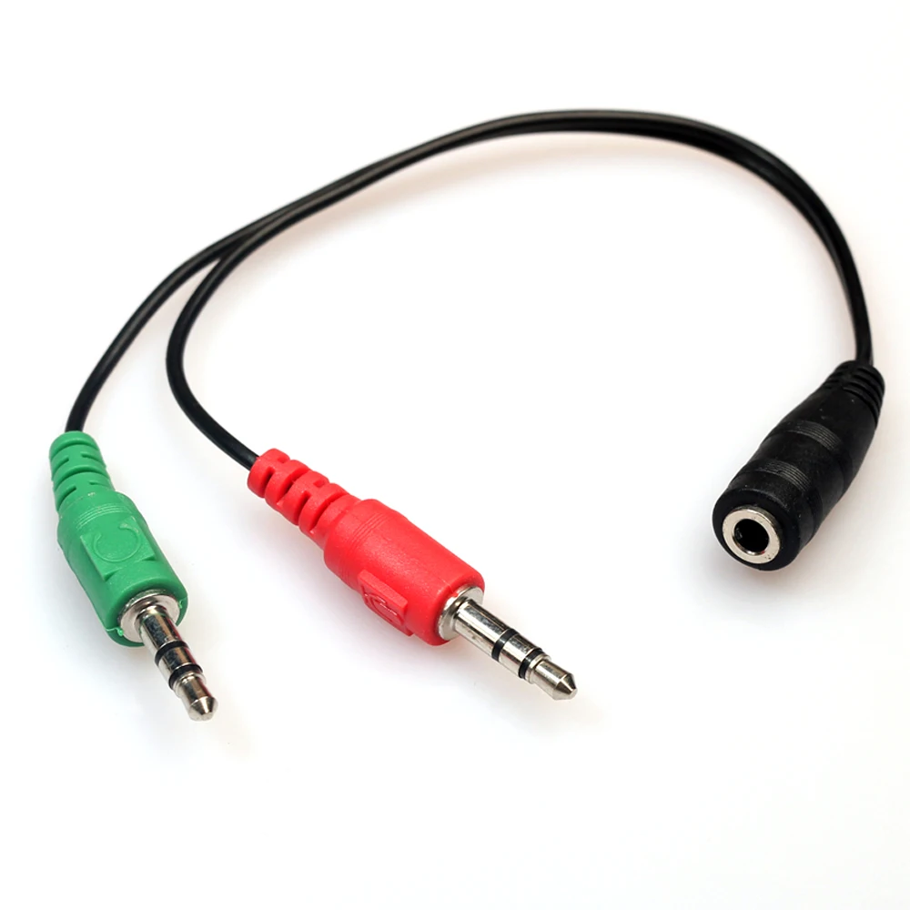 Universal 3.5mm 2 in 1 Earphone Audio Adapter Cable Female To Dual Male Extension Cord Y Splitter for Phone PC MP3 MP4
Universal 3.5mm 2 in 1 Earphone Audio Adapter Cable Female To Dual Male Extension Cord Y Splitter for Phone PC MP3 MP4