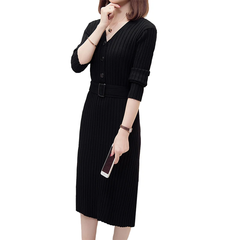 Trending Products 2020 High quality Long Sweater Women dress large size Sweater dresses Stretch NEW Spring / autumn clothes 1463
Trending Products 2020 High quality Long Sweater Women dress large size Sweater dresses Stretch NEW Spring / autumn clothes 1463