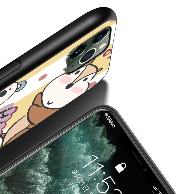 Cute Cartoon Animals For Apple iPhone 12 11 XS Pro Max Mini XR X 8 7 6 6S Plus 5 SE 2020 Black Silicone Cover Phone Cross
Cute Cartoon Animals For Apple iPhone 12 11 XS Pro Max Mini XR X 8 7 6 6S Plus 5 SE 2020 Black Silicone Cover Phone Cross