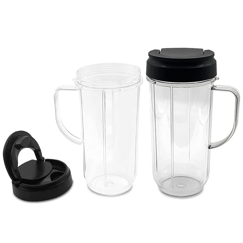 2Pack 22Oz Replacement Cup with Flip Top to Go Lid and Handle for MagicBullet Travel Mugs Cups 250W MB1001 Blender
2Pack 22Oz Replacement Cup with Flip Top to Go Lid and Handle for MagicBullet Travel Mugs Cups 250W MB1001 Blender