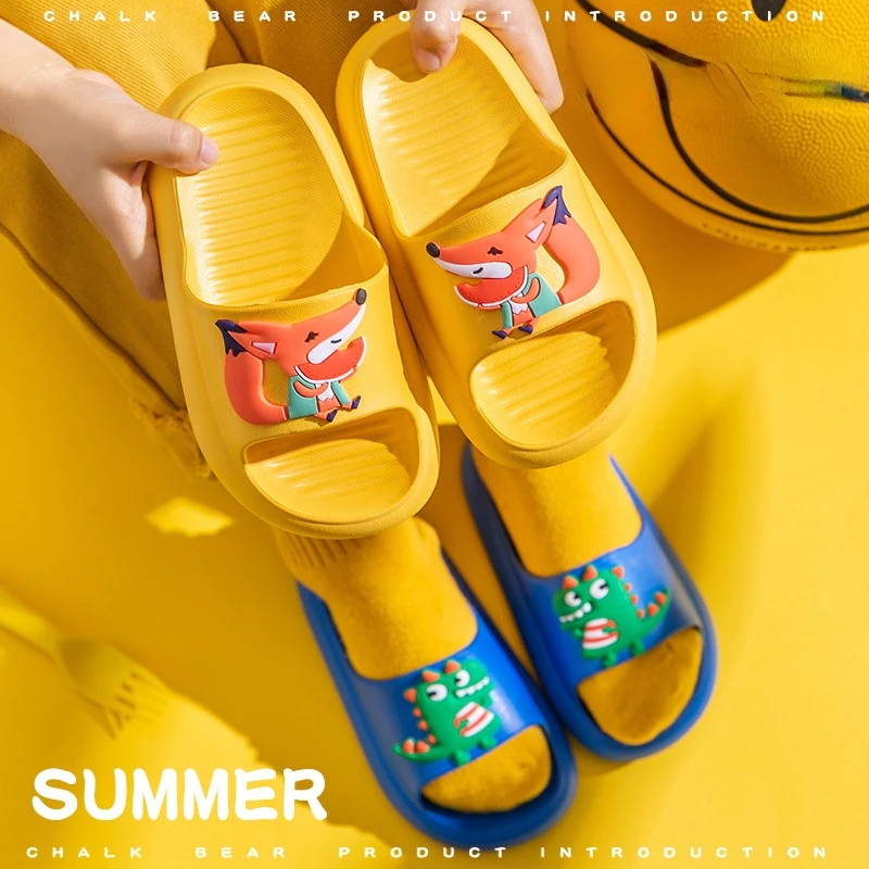 Children's Sandals And Slippers Summer New Cartoon Dinosaur Unicorn Boys And Girls Beach Bath Slippers
Children's Sandals And Slippers Summer New Cartoon Dinosaur Unicorn Boys And Girls Beach Bath Slippers