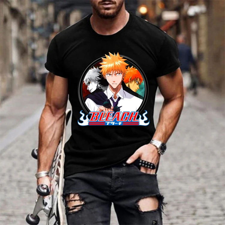 BLEACH T-shirts Harajuku Hip Hop T-shirts Tops Harajuku Vintage Aesthetic T Shirt BLEACH Anime Manga Graphic Tshirts Clothes
BLEACH T-shirts Harajuku Hip Hop T-shirts Tops Harajuku Vintage Aesthetic T Shirt BLEACH Anime Manga Graphic Tshirts Clothes
