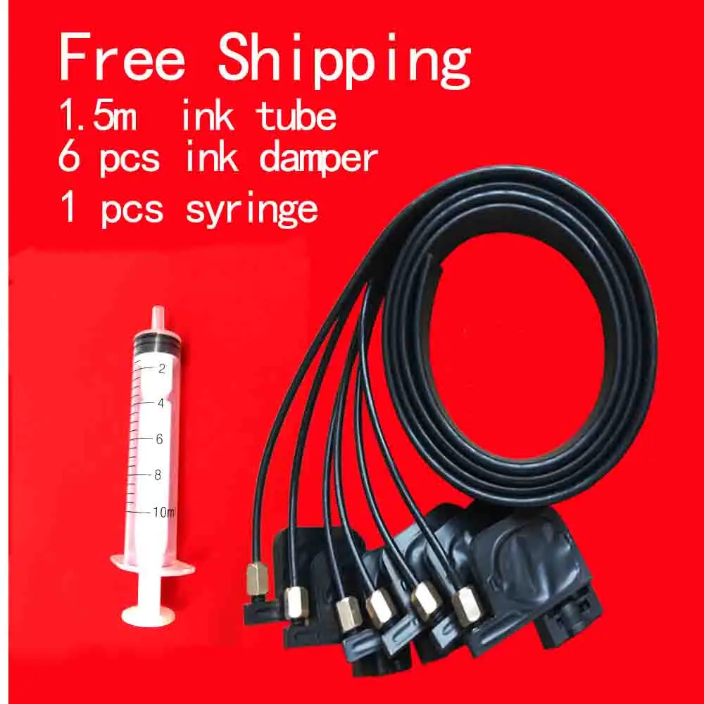 6 color Ink Damper with Pipeline For Epson L805 R330 R290 T50 L800 1390 UV printer UV damper with pipeline for ink filtering
6 color Ink Damper with Pipeline For Epson L805 R330 R290 T50 L800 1390 UV printer UV damper with pipeline for ink filtering