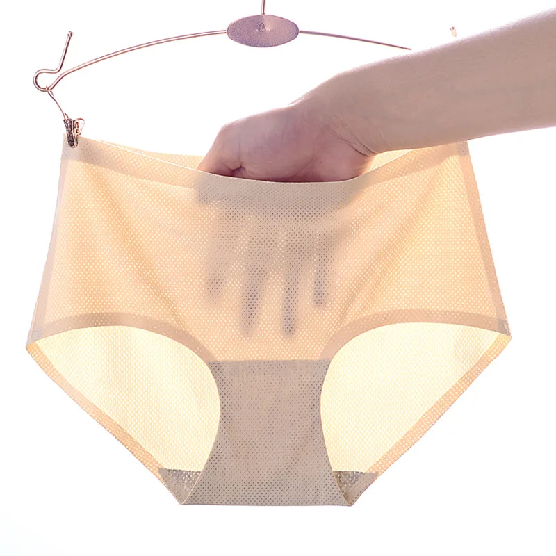 8-Color One Piece Breathable Mesh Ice Traceless Underwear Medium Waist Briefs Shorts Women 's Solid Color N013 Panties Nylon 14%
8-Color One Piece Breathable Mesh Ice Traceless Underwear Medium Waist Briefs Shorts Women 's Solid Color N013 Panties Nylon 14%
