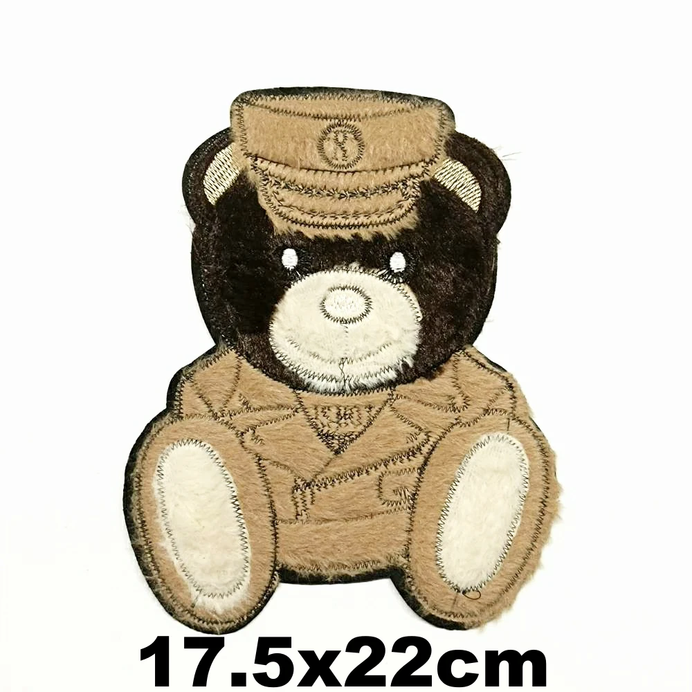 large embroidery big bear animal cartoon patches EE-3349
large embroidery big bear animal cartoon patches EE-3349