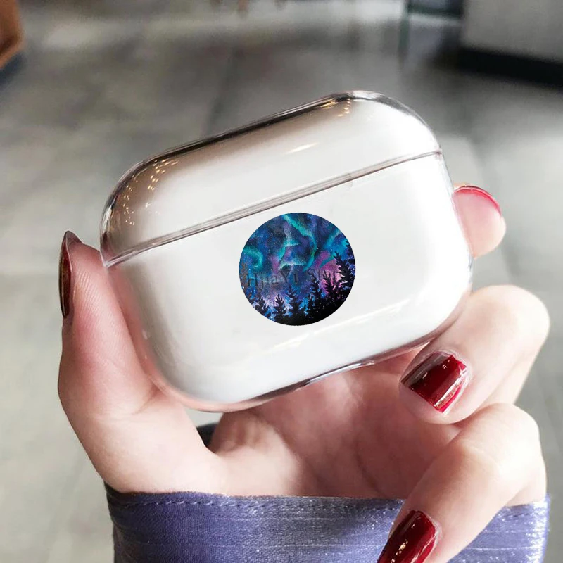 Ночное небо природа Северное сияние наушники чехол для Apple Airpods Pro Прозрачная защитная оболочка для Airpods 3 крышка
Ночное небо природа Северное сияние наушники чехол для Apple Airpods Pro Прозрачная защитная оболочка для Airpods 3 крышка