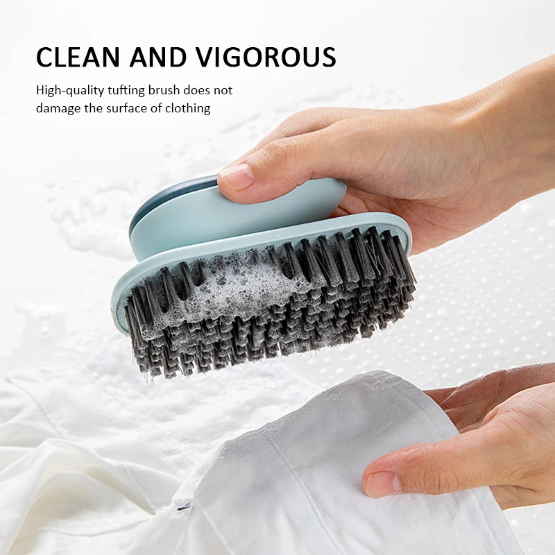 Handle Laundry Brush Multifunctional Soft Shoe Brush Household Simple Clothes Shoes Cleaning Brush Flocking Brush For Home
Handle Laundry Brush Multifunctional Soft Shoe Brush Household Simple Clothes Shoes Cleaning Brush Flocking Brush For Home