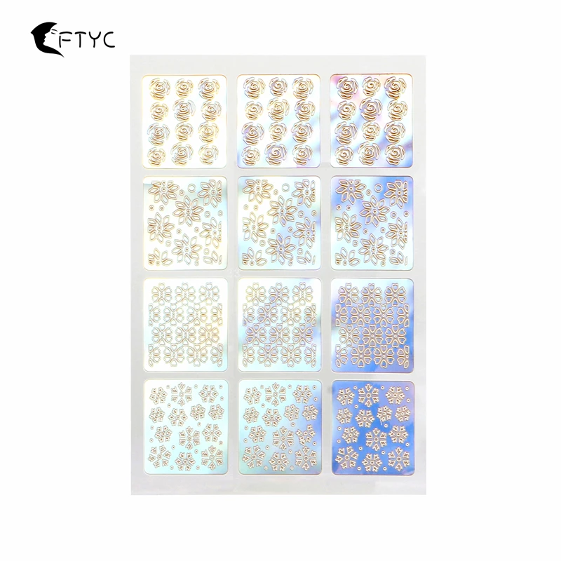 Nail Art Hollow Stickers Nail Manicure Nail Art Design Self-adhesive Stickers Irregular Pattern Mixed Decals Nail Art Accessory
Nail Art Hollow Stickers Nail Manicure Nail Art Design Self-adhesive Stickers Irregular Pattern Mixed Decals Nail Art Accessory