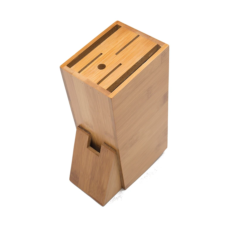Natural bamboo knife holder classic kitchen tool storage rack free shipping 
Natural bamboo knife holder classic kitchen tool storage rack free shipping