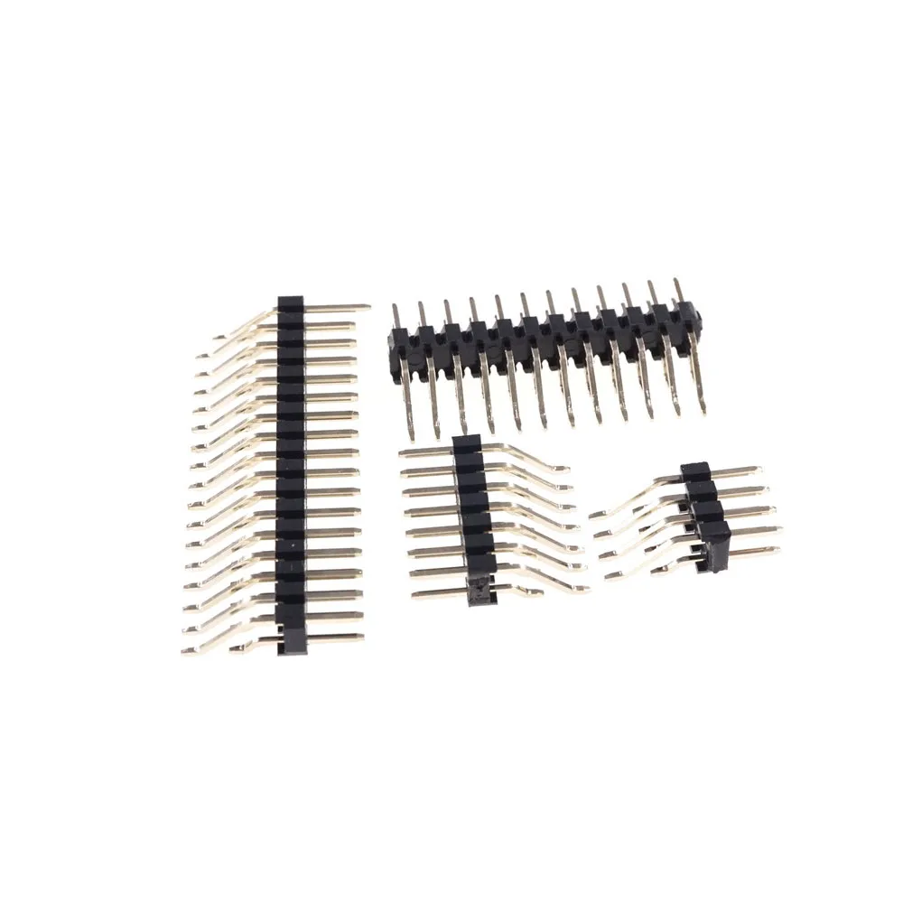 20/50/100 шт., Штекерный разъем PCB, шаг 2,0 мм, горизонтальный двухрядный SMD 4 6 8 10 12 14 16 20 24 26 30 34 40 50 60 80 контактов, угловой SMT