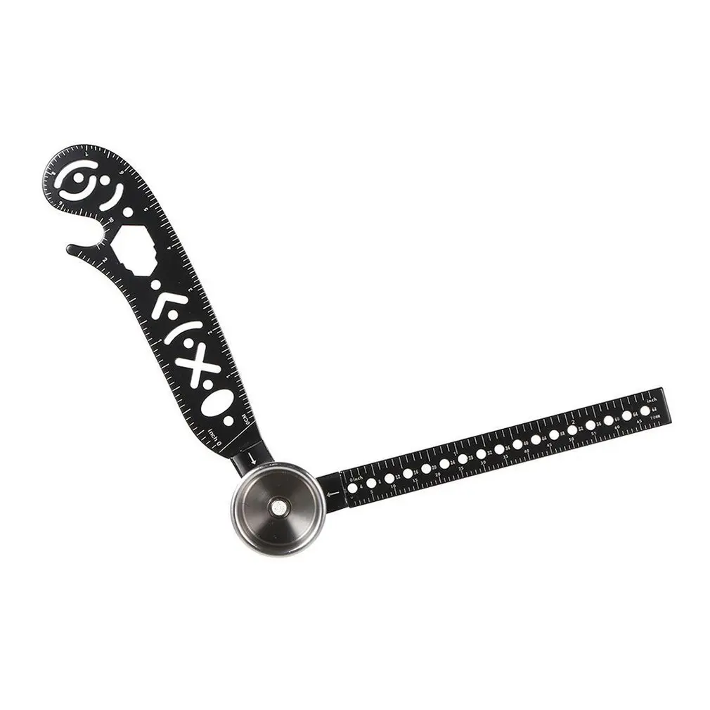 Scale Ruler Magnet Multifunctional Drawing Ruler Scale Ruler Drawing Compass Pattern Measuring Drawing Ruler Tool
Scale Ruler Magnet Multifunctional Drawing Ruler Scale Ruler Drawing Compass Pattern Measuring Drawing Ruler Tool