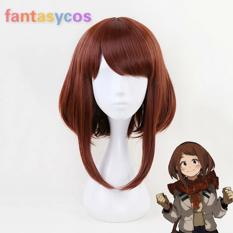 Аниме Boku без герой Академии OCHACO URARAKA косплэй парик для косплея вечерние костюмы