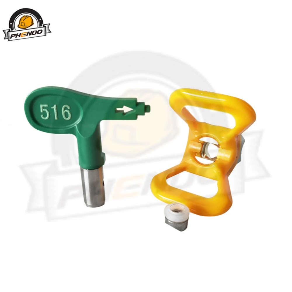 PHENDO Airless Nozzle Sprayer Tip 308 310 312 314 HEA ProTip 3 Series Low Pressure Airless Tip for Wagner Titan Airless Sprayers
PHENDO Airless Nozzle Sprayer Tip 308 310 312 314 HEA ProTip 3 Series Low Pressure Airless Tip for Wagner Titan Airless Sprayers