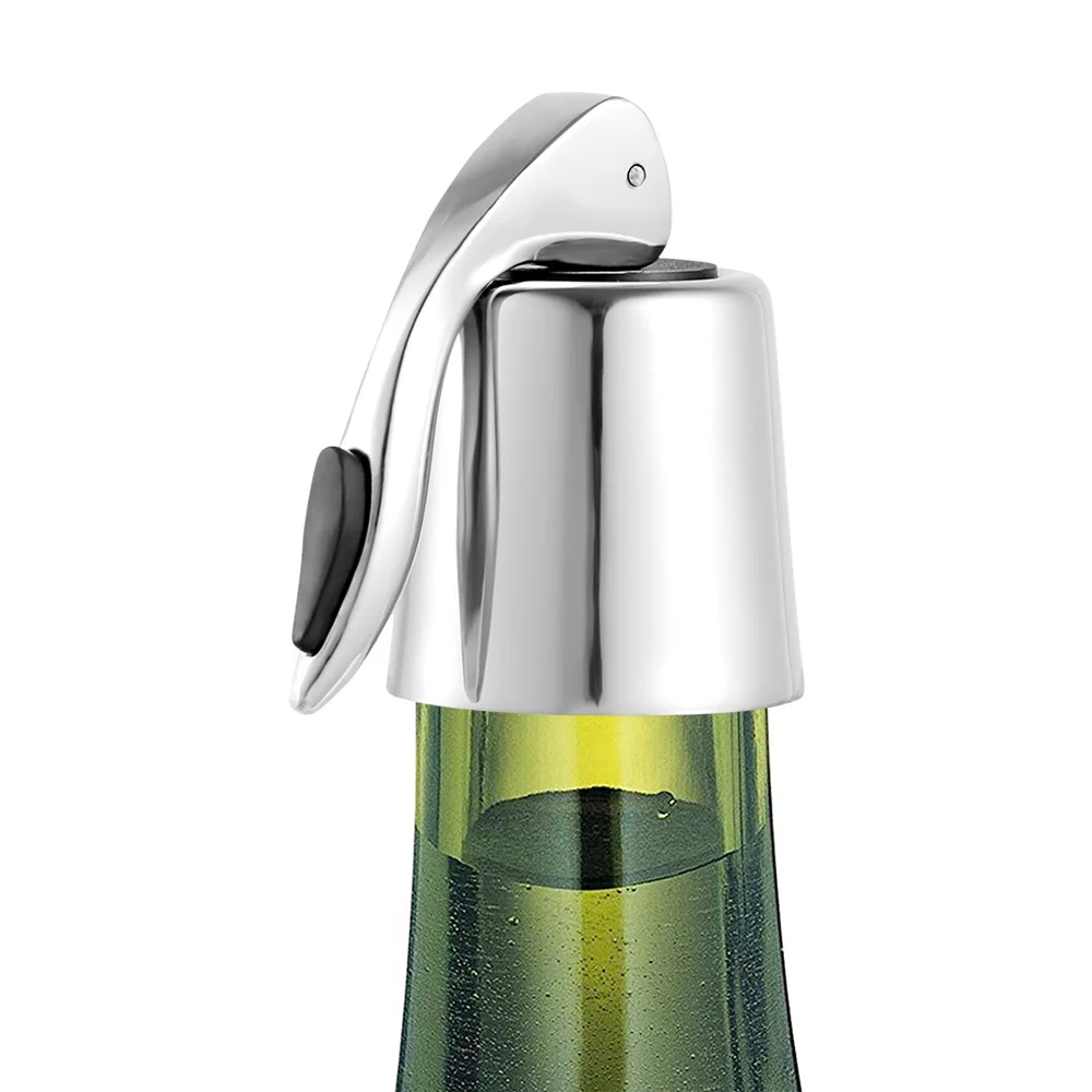 Wine Bottle Cover Stainless Steel Reusable Leakproof Vacuum Sealed Beverage Bottle Sealer Wine Fresh Saver Home Bar Tool
Wine Bottle Cover Stainless Steel Reusable Leakproof Vacuum Sealed Beverage Bottle Sealer Wine Fresh Saver Home Bar Tool