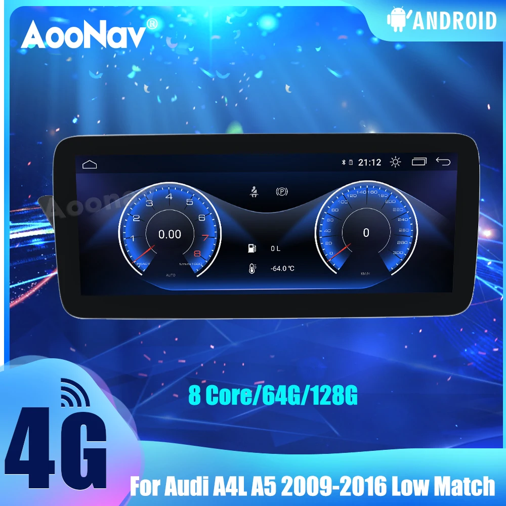 12.3 Inch 128G Car Radio For Audi A4L A5 2009-2016 Low Match Touch Sceen GPS Navigation Autoradio Multimedia Player
12.3 Inch 128G Car Radio For Audi A4L A5 2009-2016 Low Match Touch Sceen GPS Navigation Autoradio Multimedia Player