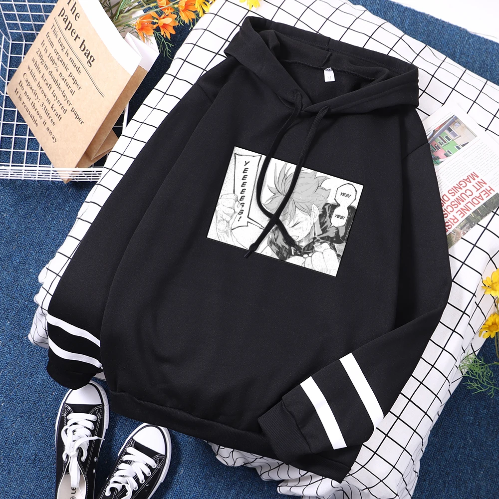 Haikyuu Anime Cute Boy Say Yes Women Hoody Harajuku Fleece Splicing Hoodies 2021 Fashion Hoodie Hip Hop Casual Woman Hooded
Haikyuu Anime Cute Boy Say Yes Women Hoody Harajuku Fleece Splicing Hoodies 2021 Fashion Hoodie Hip Hop Casual Woman Hooded