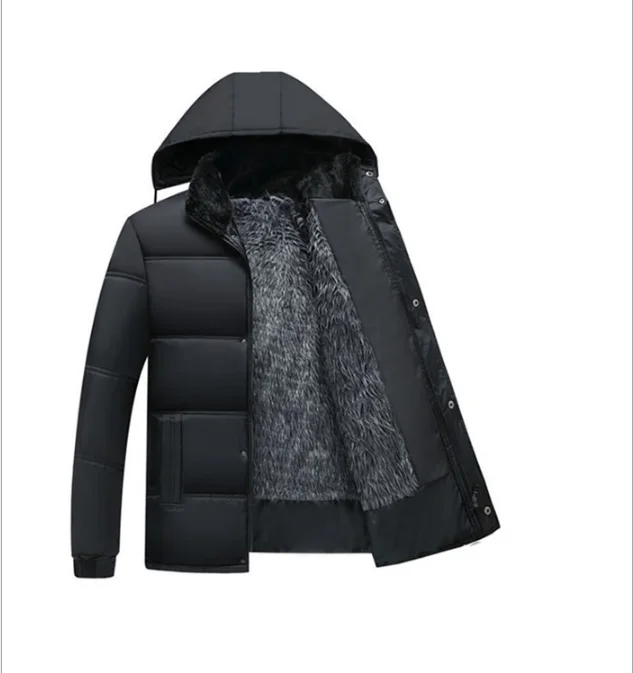 Men's Jackets Cotton-Padded Clothes Winter Clothes Plus Size Fashion Cold Resistant Velvet Thick Outdoor Coat Wholesale Hot Sale
Men's Jackets Cotton-Padded Clothes Winter Clothes Plus Size Fashion Cold Resistant Velvet Thick Outdoor Coat Wholesale Hot Sale