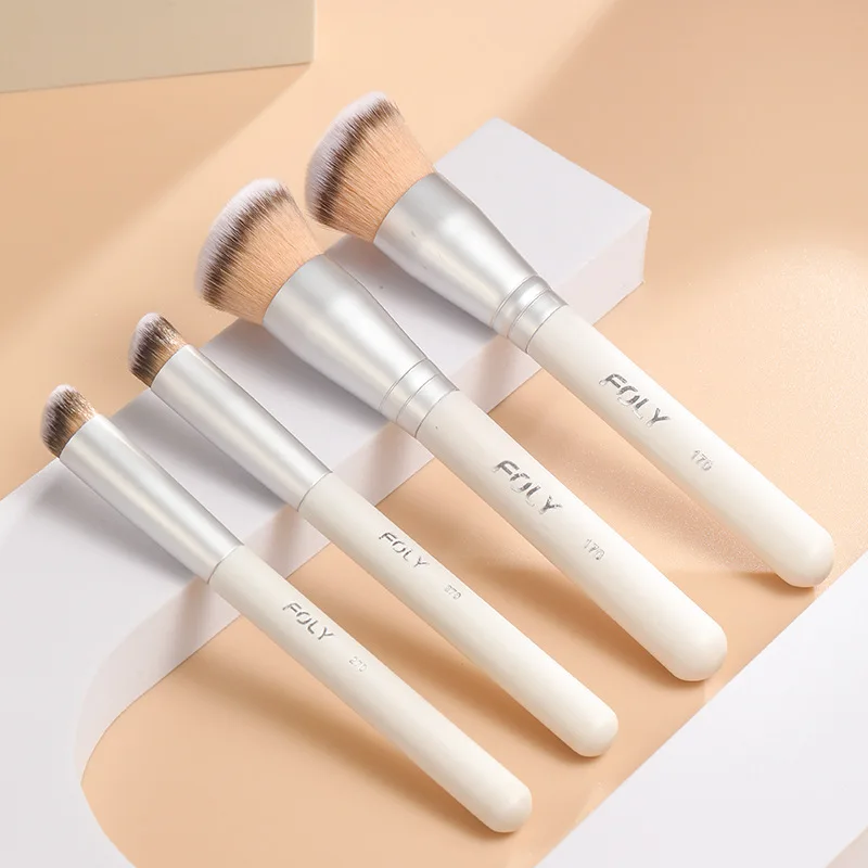 Foundation Powder Cosmetics Brushes Loose Powder Concealer Makeup Facial Contour Brush Blending Natural Female Pincel Maquiagem
Foundation Powder Cosmetics Brushes Loose Powder Concealer Makeup Facial Contour Brush Blending Natural Female Pincel Maquiagem