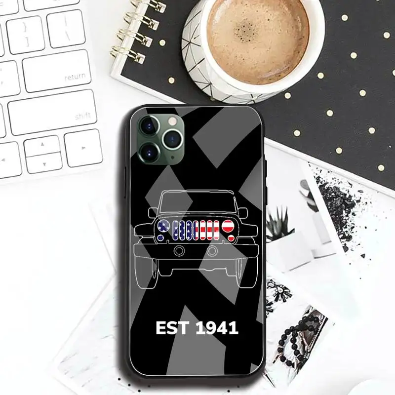 Super Jeeps Car Logo Phone Case Tempered Glass For iPhone 12 pro max mini 11 Pro XR XS MAX 8 X 7 6S 6 Plus SE 2020 case
Super Jeeps Car Logo Phone Case Tempered Glass For iPhone 12 pro max mini 11 Pro XR XS MAX 8 X 7 6S 6 Plus SE 2020 case