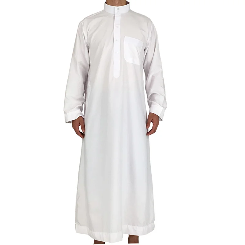 Ropa islmica rabe para hombre, ropa de Jubba, Thobe musulmn, Djellaba, qami, Arabic Saudita, blanco
Ropa islmica rabe para hombre, ropa de Jubba, Thobe musulmn, Djellaba, qami, Arabic Saudita, blanco