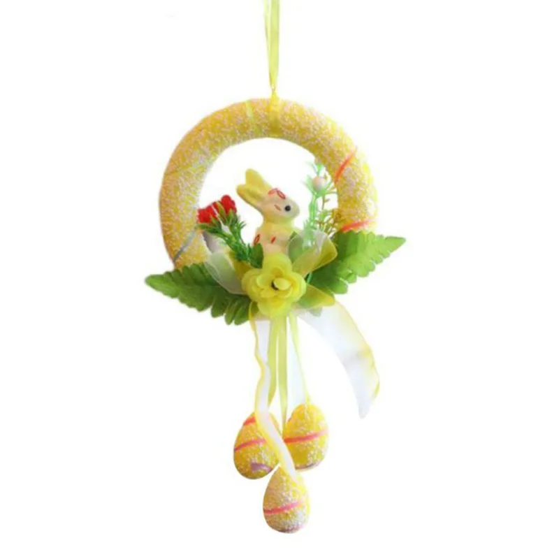 Easter Egg Decorations DIY Round Bunny Ring Egg Crafts For Family Kindergarden Ornaments MYDING 
Easter Egg Decorations DIY Round Bunny Ring Egg Crafts For Family Kindergarden Ornaments MYDING