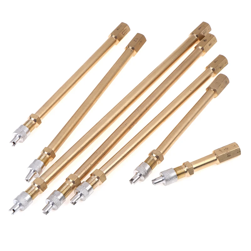 Car Auto Truck Brass Wheel Tire Valve Cap Tyre Bike Stem Extension Pole Extender Steamboat Inflation Valve Stem Automobile Tool
Car Auto Truck Brass Wheel Tire Valve Cap Tyre Bike Stem Extension Pole Extender Steamboat Inflation Valve Stem Automobile Tool