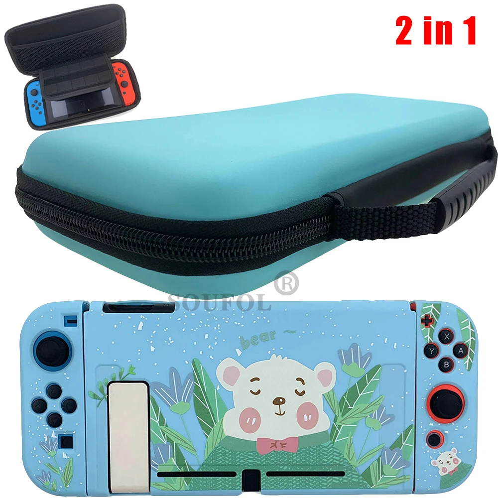 2 in 1 Portable Pouch Cover for Nintendo Switch Case EVA Cute Travel Carrying Bag House Game Accessories Dropshipping 
2 in 1 Portable Pouch Cover for Nintendo Switch Case EVA Cute Travel Carrying Bag House Game Accessories Dropshipping