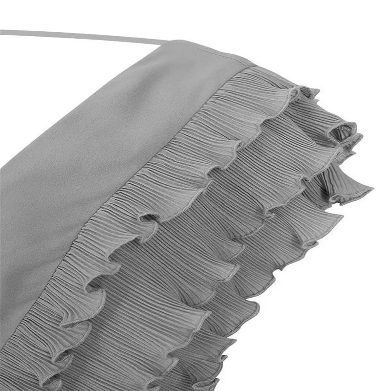 2021 Summer Women Sexy Deep V Neck Ruffles Elegant Long Party Dresses Elastic Solid Evening Dress Casual Vestidos
2021 Summer Women Sexy Deep V Neck Ruffles Elegant Long Party Dresses Elastic Solid Evening Dress Casual Vestidos