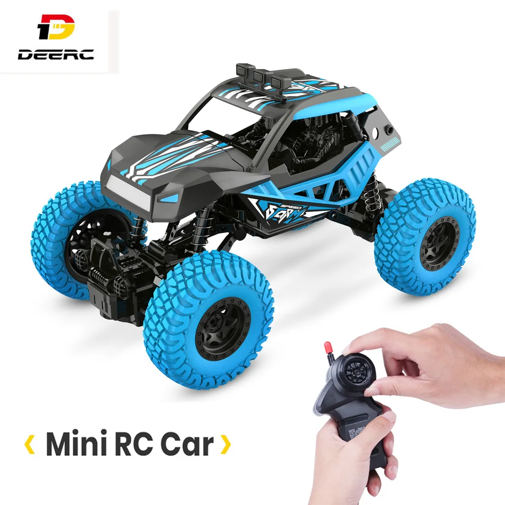 DEERC DE32 RC Car Offroad Trucks 2.4G Radio Remote Control Car RC Rock Crawler Car Racing Monster Truck For Children Adults Kids 
DEERC DE32 RC Car Offroad Trucks 2.4G Radio Remote Control Car RC Rock Crawler Car Racing Monster Truck For Children Adults Kids