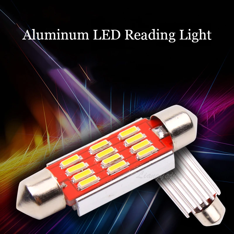 6 шт. гирлянда 31 мм 36 мм 39 мм 41 мм CANBUS без ошибок 12SMD C5W C10W Светодиодный лампа для интерьера автомобиля купольная лампа для чтения 12 В белый сини... 
6 шт. гирлянда 31 мм 36 мм 39 мм 41 мм CANBUS без ошибок 12SMD C5W C10W Светодиодный лампа для интерьера автомобиля купольная лампа для чтения 12 В белый сини...