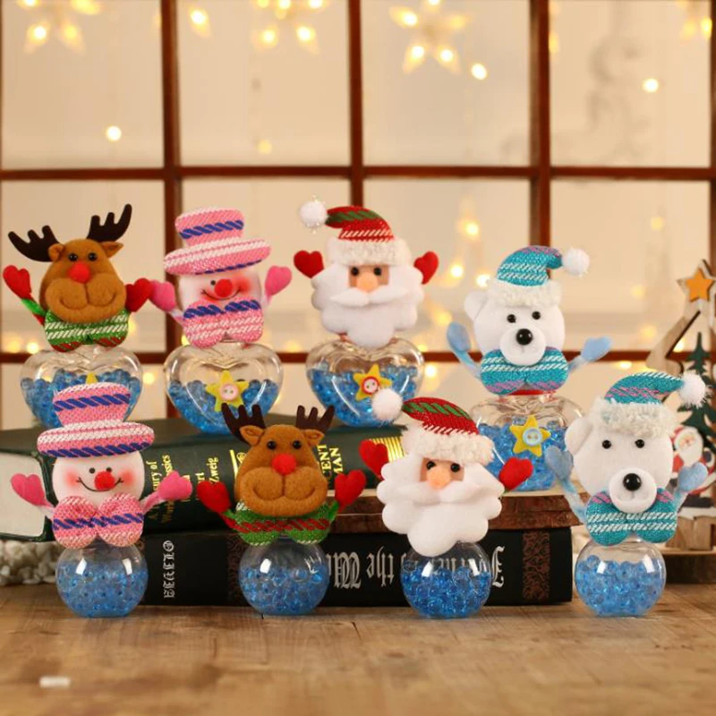 1PC New Cute Christmas Candy Jar Storage Bottle Santa Claus Gift Bag Christmas Sweet Box For Kids Xmas New Year Gifts
1PC New Cute Christmas Candy Jar Storage Bottle Santa Claus Gift Bag Christmas Sweet Box For Kids Xmas New Year Gifts
