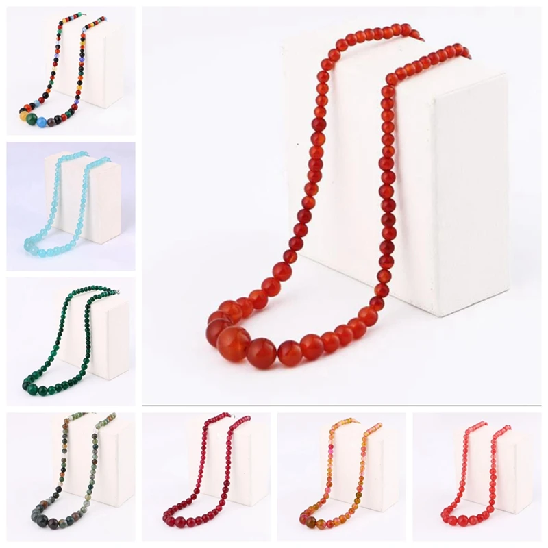 Natural Stone Necklace Women Blue Beaded Choker Female Clavicle Chain Crystal Stone Vintage Jewelry Accessories Gift
Natural Stone Necklace Women Blue Beaded Choker Female Clavicle Chain Crystal Stone Vintage Jewelry Accessories Gift