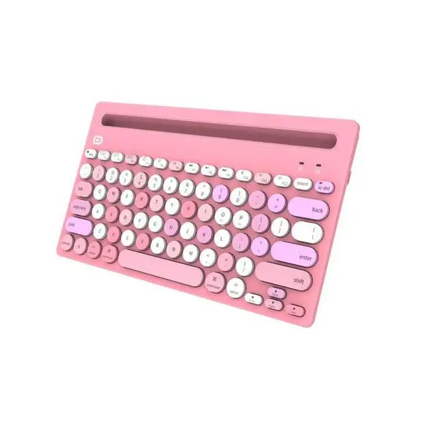 1PC 2.4G Bluetooth Dual Mode Wireless 3.0 5.0 Keyboard Built-in Holder Keyboard For Ipad Macbook Phone Girl Lady Pink Accessorie
1PC 2.4G Bluetooth Dual Mode Wireless 3.0 5.0 Keyboard Built-in Holder Keyboard For Ipad Macbook Phone Girl Lady Pink Accessorie
