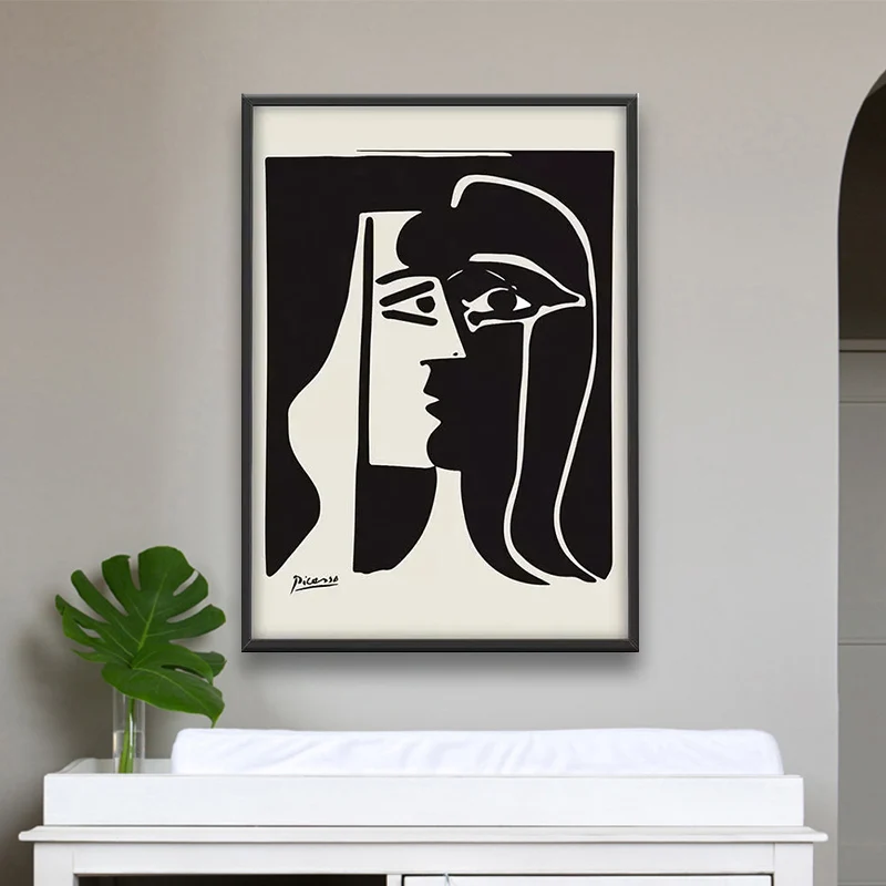 Black White Abstract Art Pablo Picasso Kiss Canvas Paintings Posters and Prints Wall Art Picture for Living Room Home Decoration
Black White Abstract Art Pablo Picasso Kiss Canvas Paintings Posters and Prints Wall Art Picture for Living Room Home Decoration