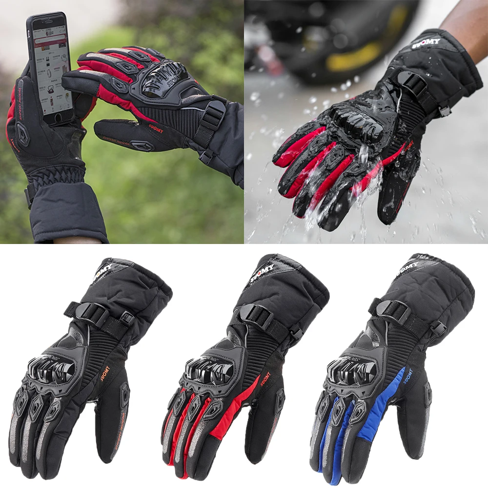 Winter Warm Motorcycle Gloves Waterproof Touch Screen Protective Guantes Moto Motocross Gloves for Motorbike Motocicletas
Winter Warm Motorcycle Gloves Waterproof Touch Screen Protective Guantes Moto Motocross Gloves for Motorbike Motocicletas