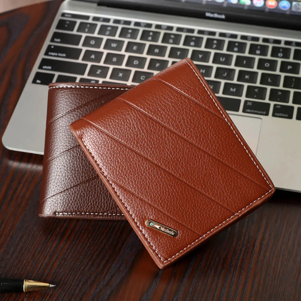Wallet 2021 new Korean style men's wallet trendy short style large capacity multi-card lychee pattern embossed casual men's wall
Wallet 2021 new Korean style men's wallet trendy short style large capacity multi-card lychee pattern embossed casual men's wall
