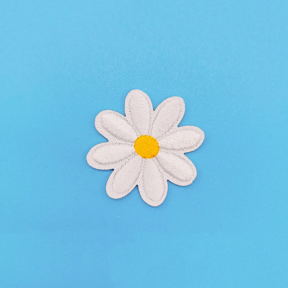 Exquisite High-end Embroidery Patch Stickers Cartoon Badge Small Daisy Cloth Stickers Patch Hand-book Diy Clothing Accessories
Exquisite High-end Embroidery Patch Stickers Cartoon Badge Small Daisy Cloth Stickers Patch Hand-book Diy Clothing Accessories