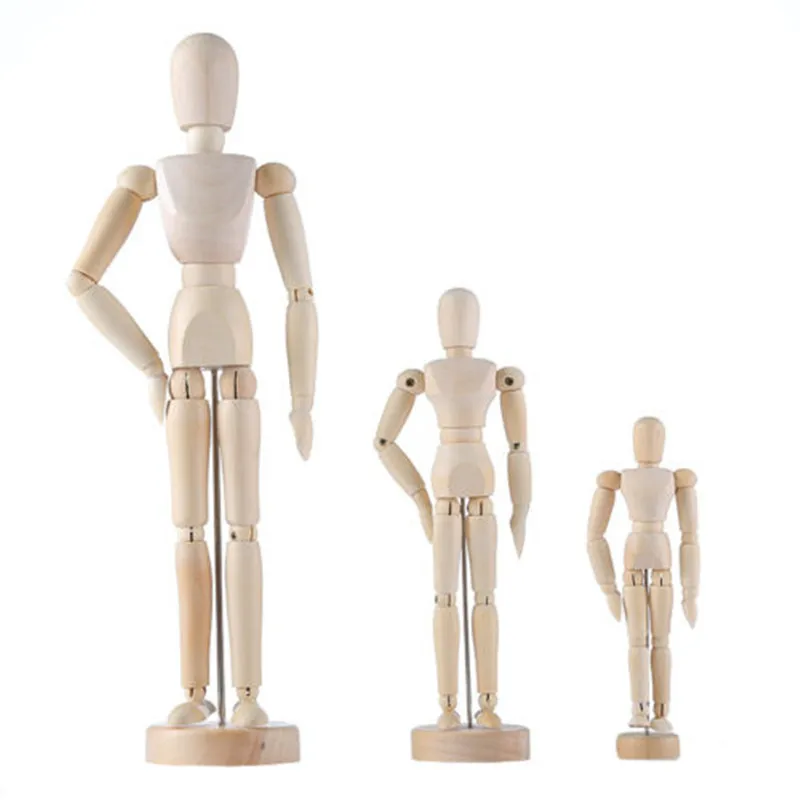 1Pc Joints Wooden Dummy Mannequin Toys Dolls Puppet Blockhead Articulated Wooden Manikin Model Diy Toys Actions Figure Christmas
1Pc Joints Wooden Dummy Mannequin Toys Dolls Puppet Blockhead Articulated Wooden Manikin Model Diy Toys Actions Figure Christmas