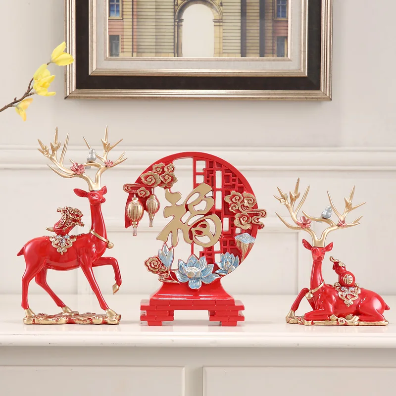 TT Creative Deer Decoration Living Room TV Cabinet Wine Cabinet Home Decoration Housewarming Gifts
TT Creative Deer Decoration Living Room TV Cabinet Wine Cabinet Home Decoration Housewarming Gifts