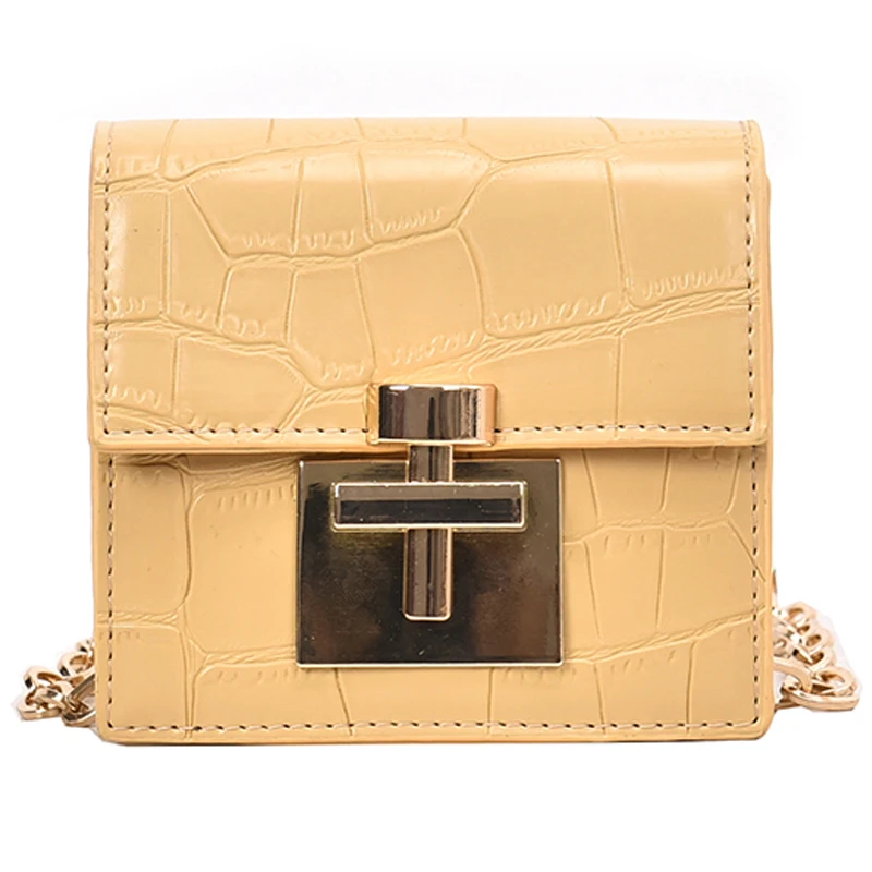 Stone Pattern Mini Square Crossbody Bag 2020 New Quality Pu Leather Women's Designer Handbag Lock Chain Shoulder Messenger Bag
Stone Pattern Mini Square Crossbody Bag 2020 New Quality Pu Leather Women's Designer Handbag Lock Chain Shoulder Messenger Bag
