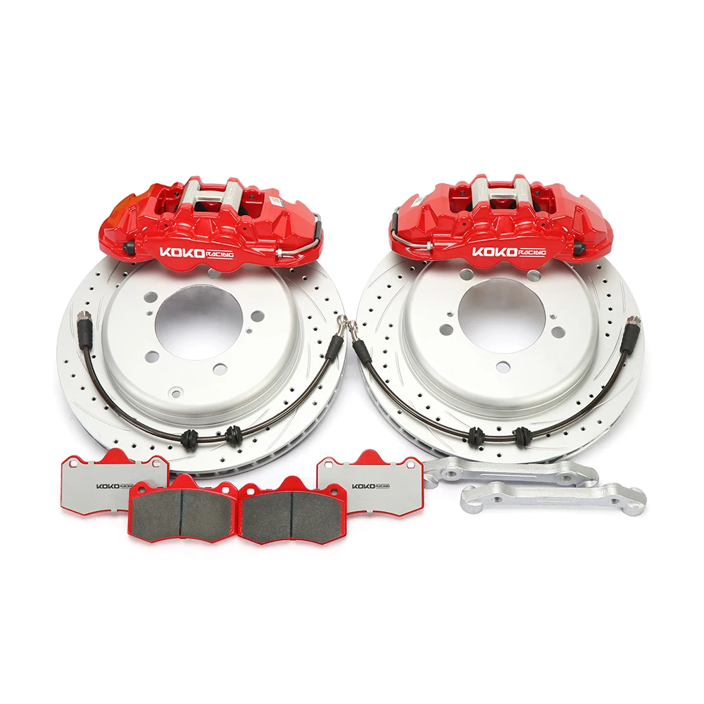 NEW PRODUCT handbrake WT8560 big brake caliper kit 380*28mm brake rotor brake pads ceramic for Land cruiser 200
NEW PRODUCT handbrake WT8560 big brake caliper kit 380*28mm brake rotor brake pads ceramic for Land cruiser 200