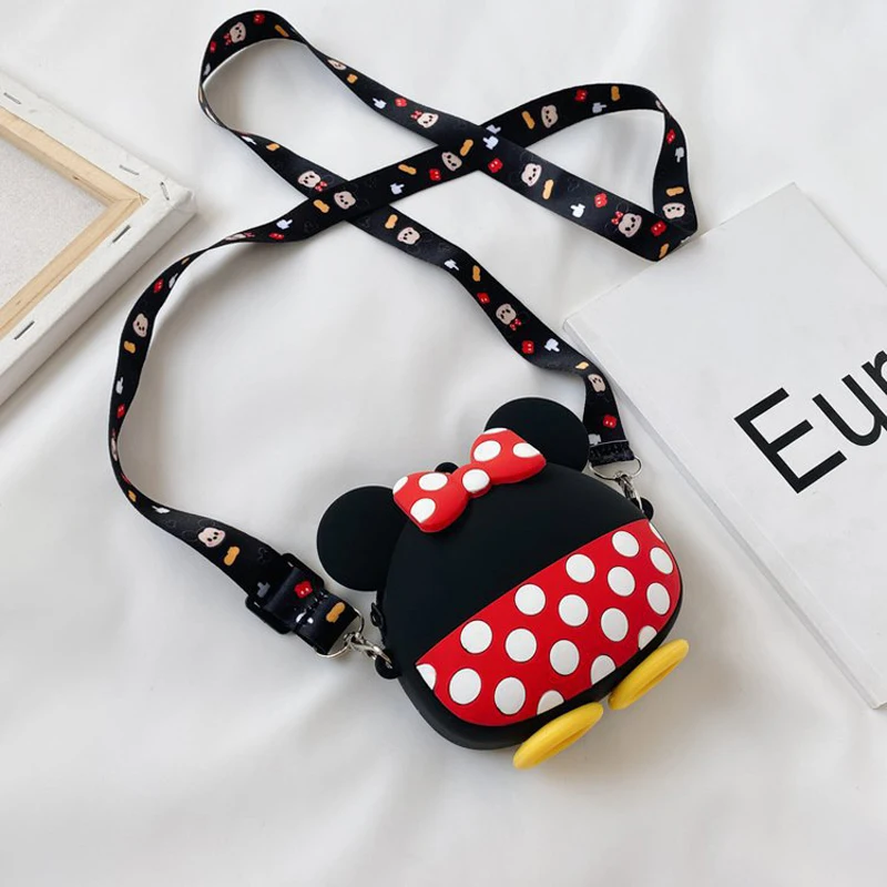 Disney Mickey Minnie Chain Shoulder Bag Cartoon Silicone Girls Messenger Bag Coin Purse Parent-child Gift Messenger Bag
Disney Mickey Minnie Chain Shoulder Bag Cartoon Silicone Girls Messenger Bag Coin Purse Parent-child Gift Messenger Bag